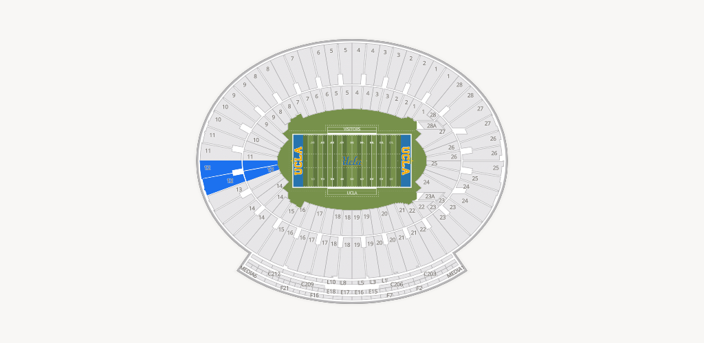 Rose Bowl Stadium Seating Chart