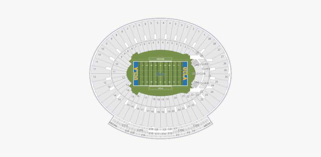 Rose Bowl Stadium Seating Chart
