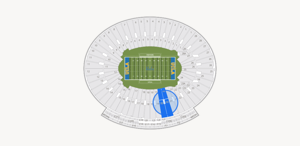 Rose Bowl Stadium Seating Chart
