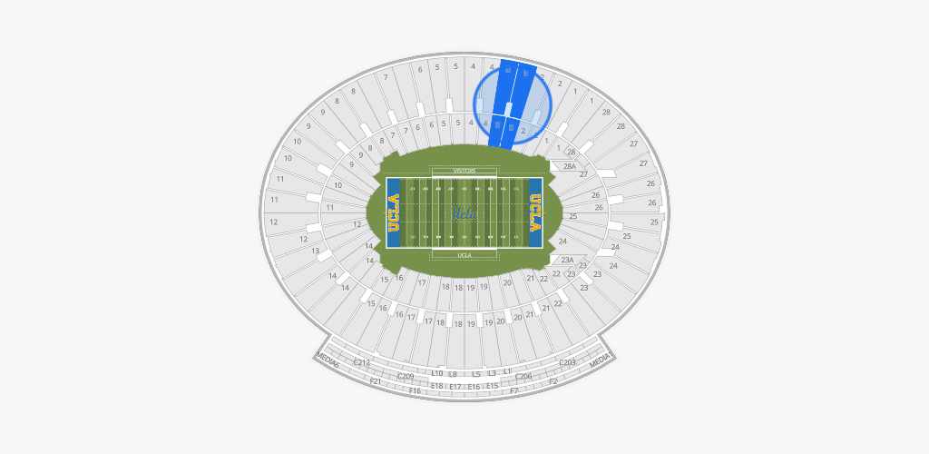 Rose Bowl Stadium Seating Chart