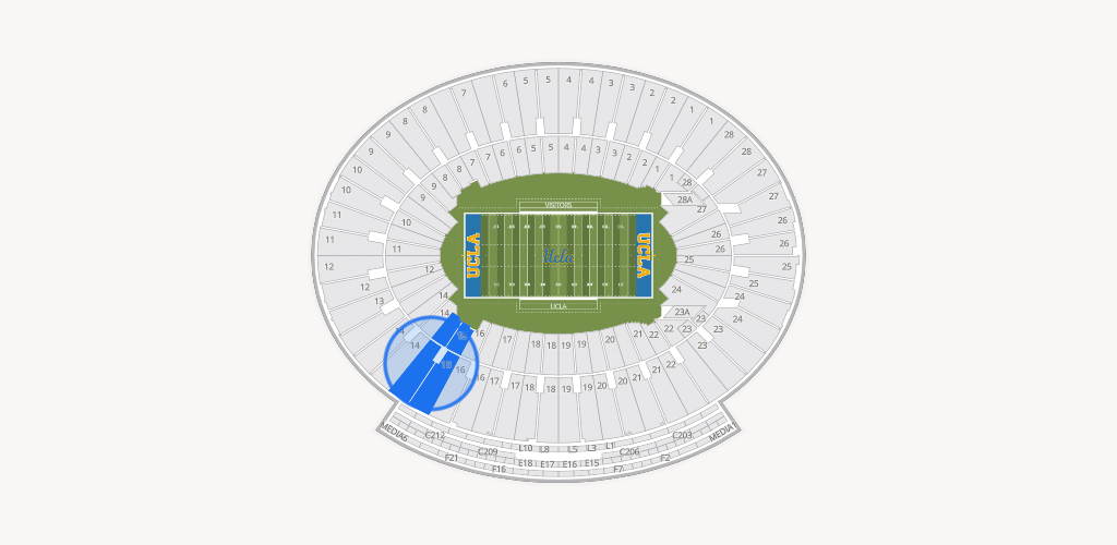Rose Bowl Stadium Seating Chart