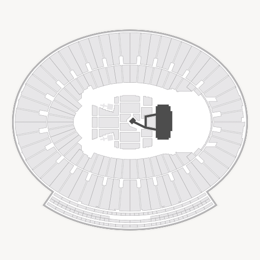 Rose Bowl Stadium seating chart