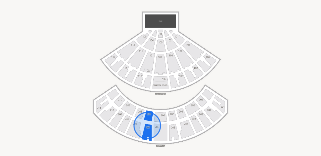 Rosemont Theatre Seating Chart