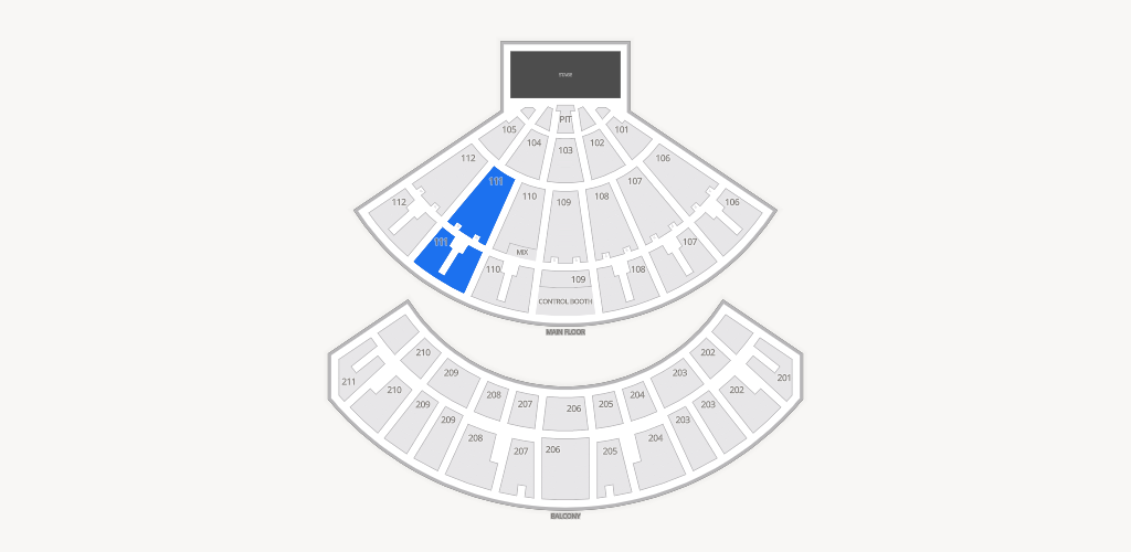 Rosemont Theatre Seating Chart