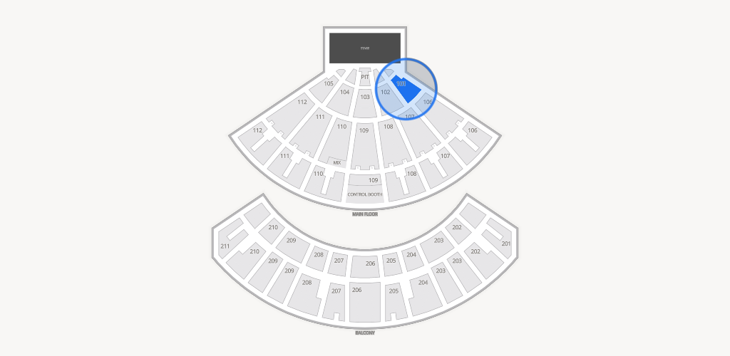 Rosemont Theatre Seating Chart