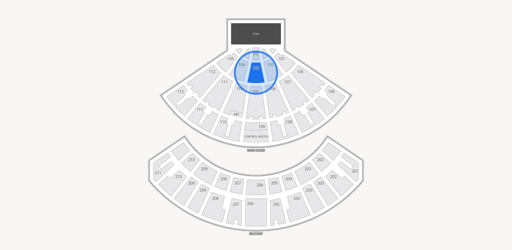 Rosemont Theatre Seating Chart