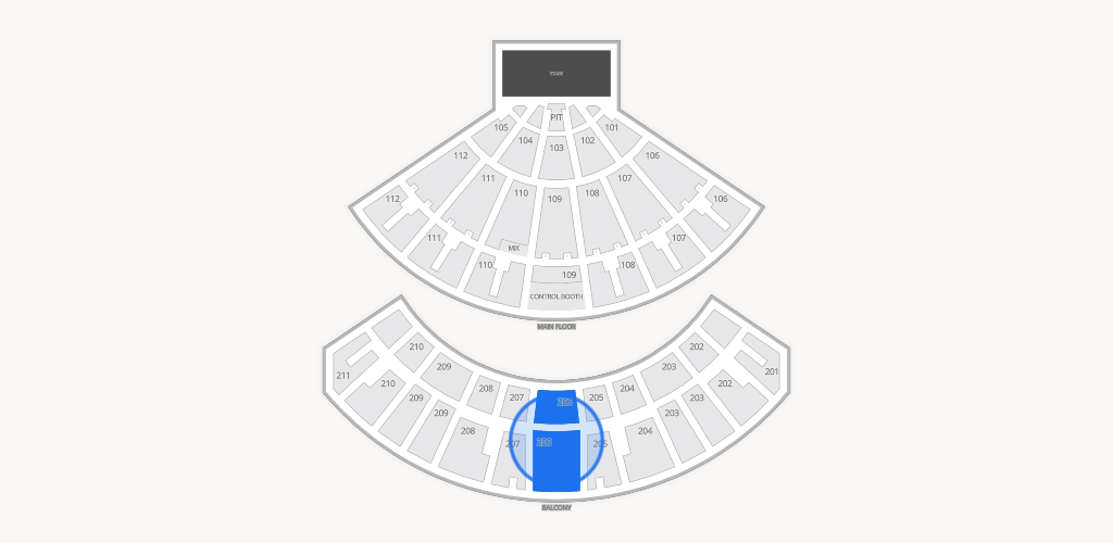 Rosemont Theatre Seating Chart
