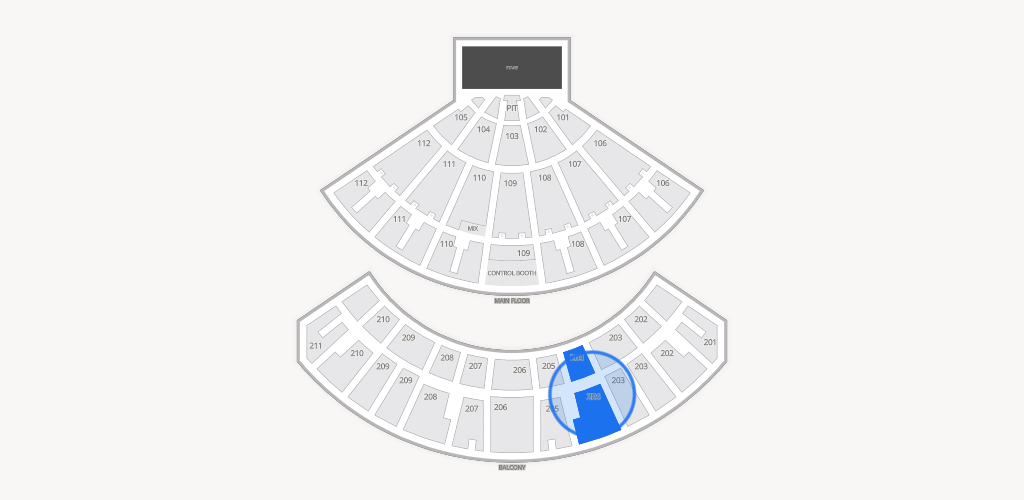 Rosemont Theatre Seating Chart