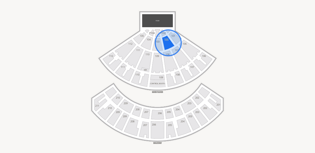 Rosemont Theatre Seating Chart