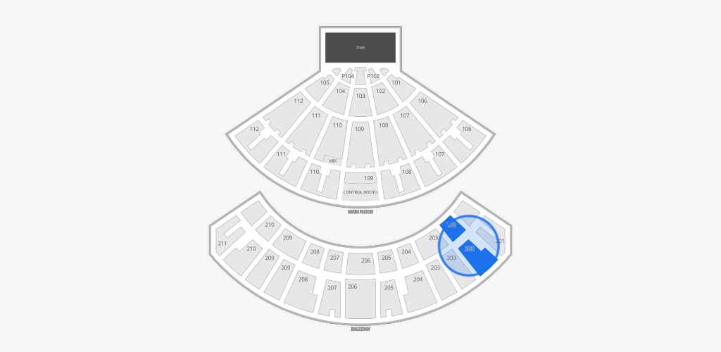 Rosemont Theatre Seating Chart