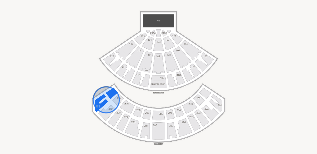 Rosemont Theatre Seating Chart