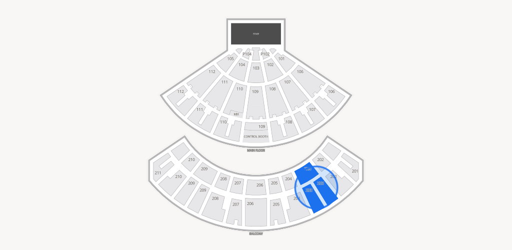 Rosemont Theatre Seating Chart