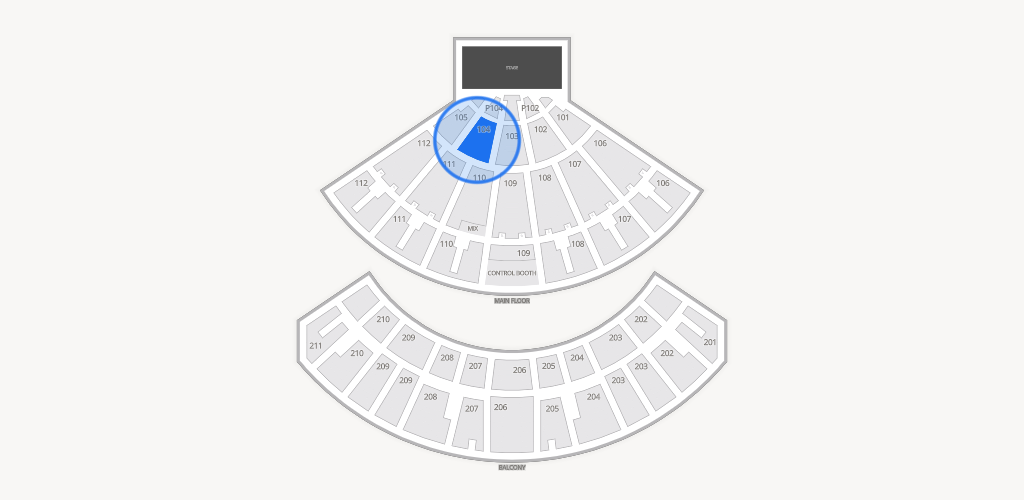 Rosemont Theatre Seating Chart