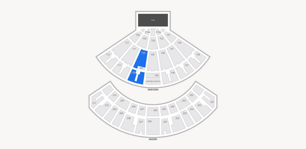 Rosemont Theatre Seating Chart