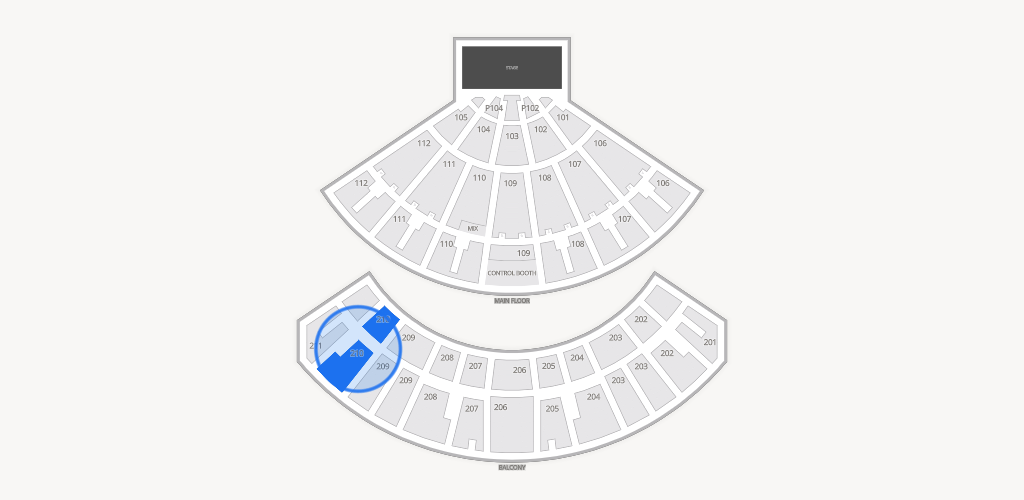 Rosemont Theatre Seating Chart