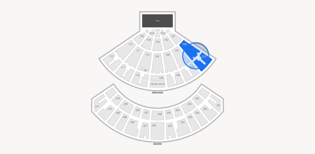 Rosemont Theatre Seating Chart