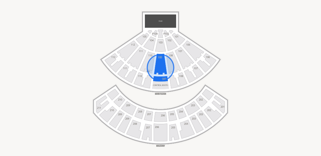 Rosemont Theatre Seating Chart