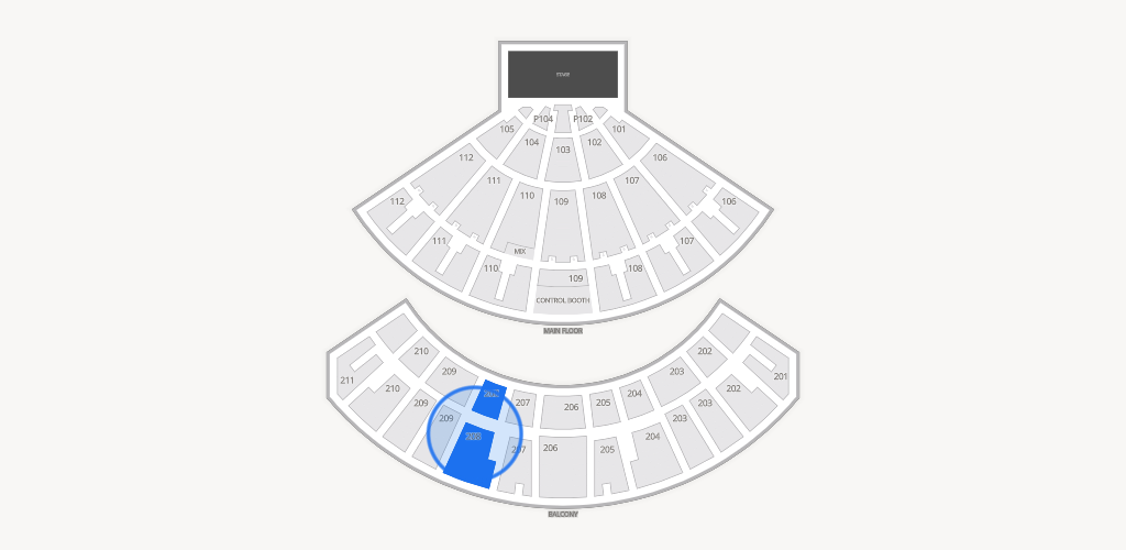 Rosemont Theatre Seating Chart