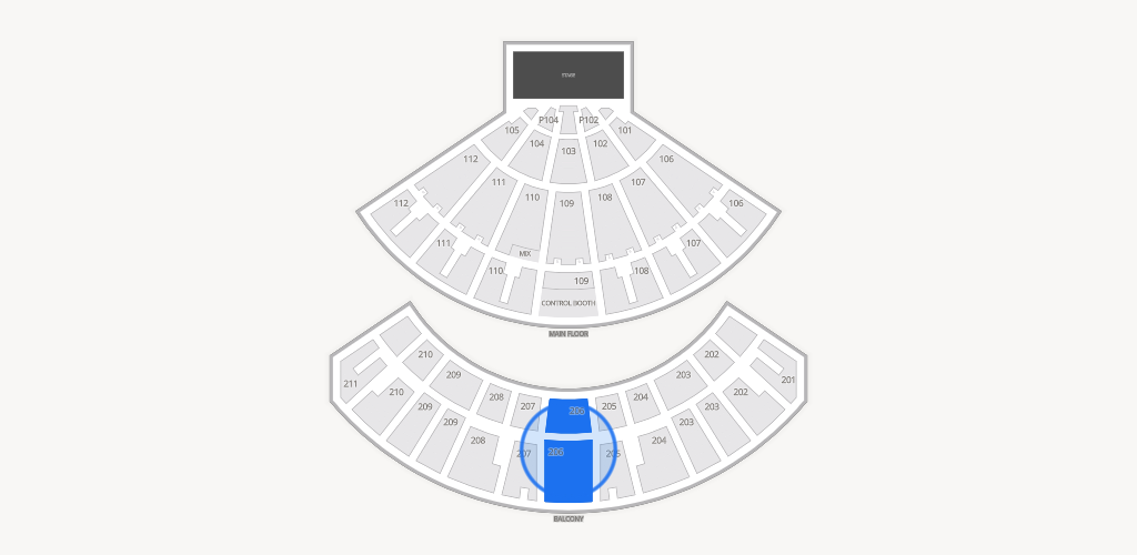 Rosemont Theatre Seating Chart