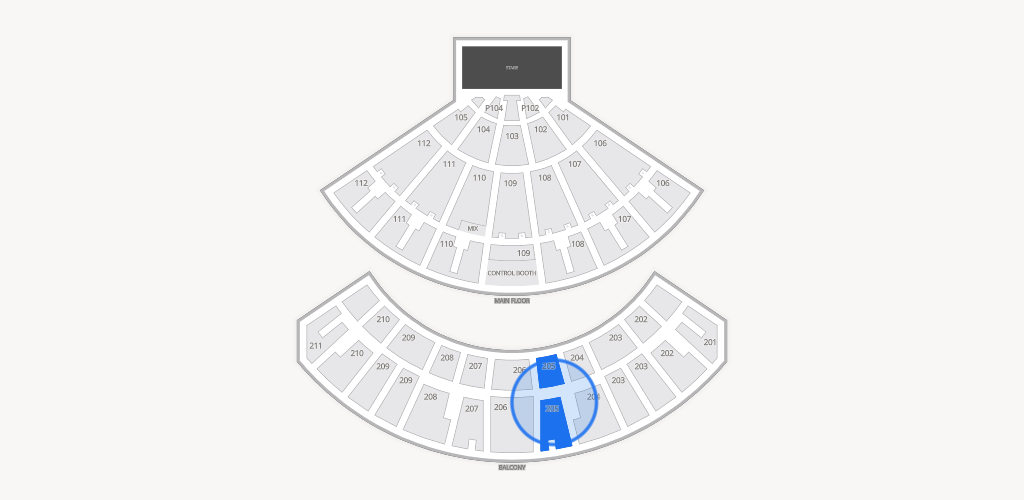 Rosemont Theatre Seating Chart