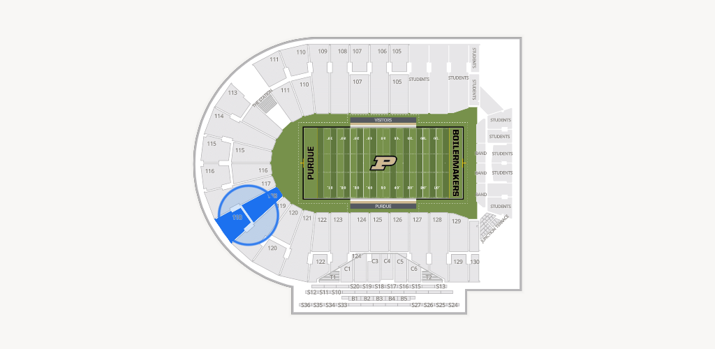 Ross Ade Stadium Seating Chart