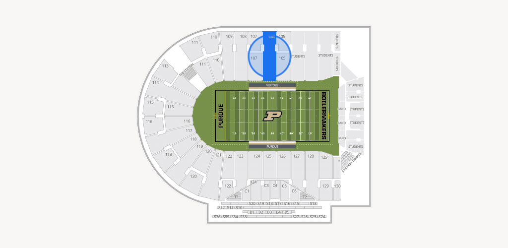 Ross Ade Stadium Seating Chart