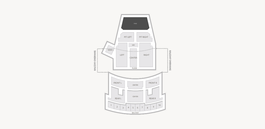 Roxian Theatre Seating Chart