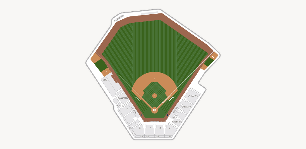 Russ Chandler Stadium Seating Chart