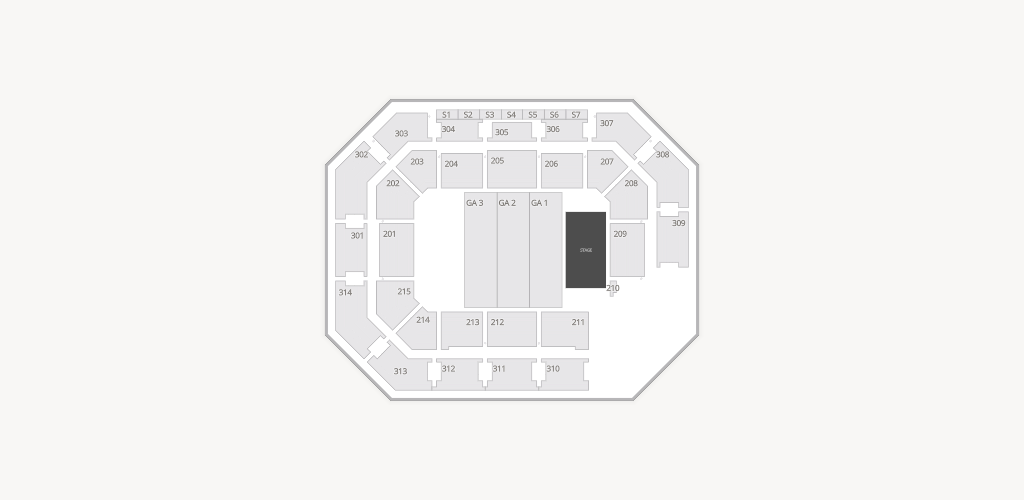 Ryan Center Seating Chart