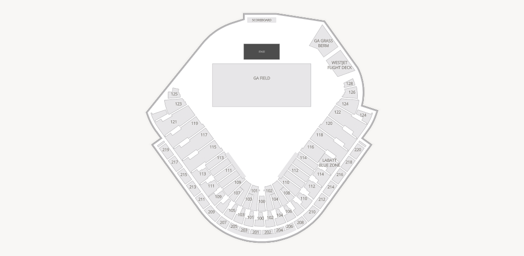 Sahlen Field Seating Chart