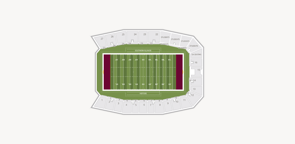 Saluki Stadium Seating Chart