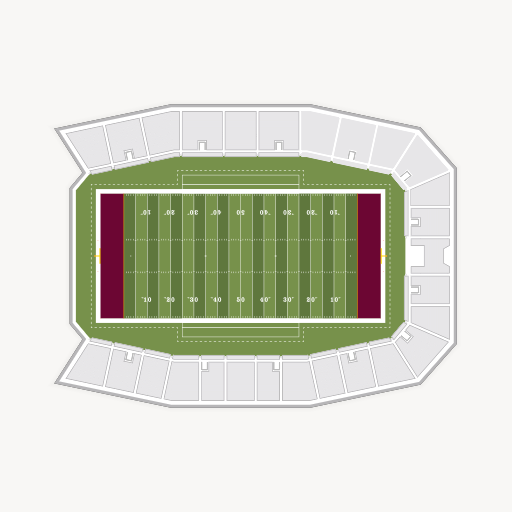 Saluki Stadium seating chart