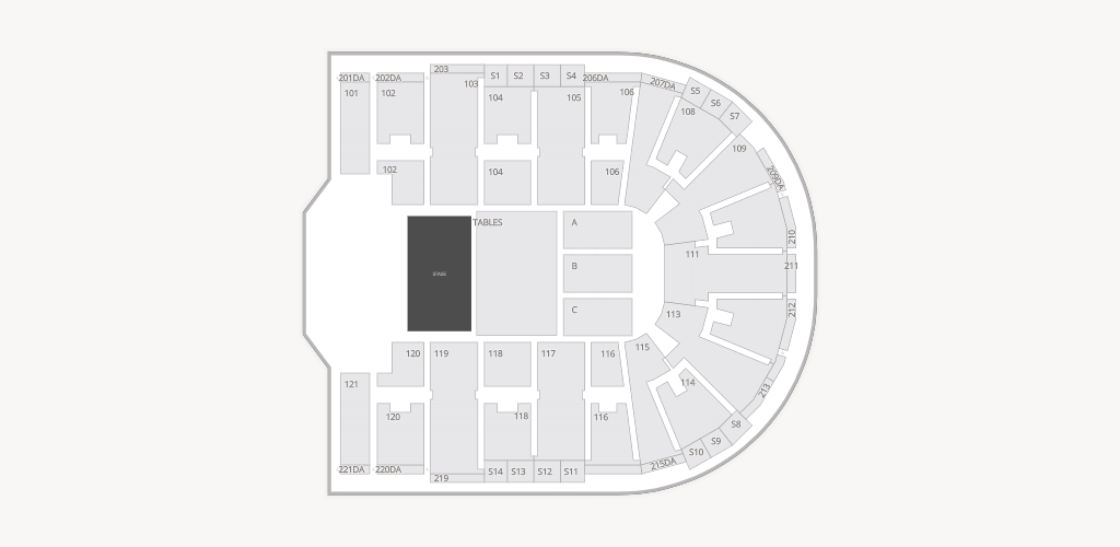 Sames Auto Arena Seating Chart