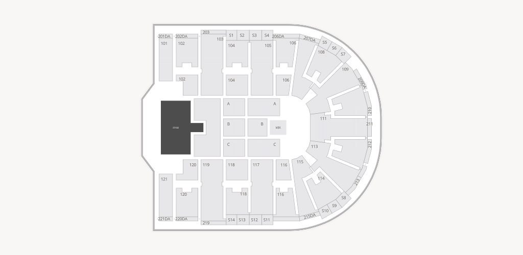 Sames Auto Arena Seating Chart