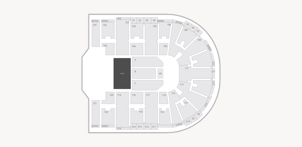 Sames Auto Arena Seating Chart