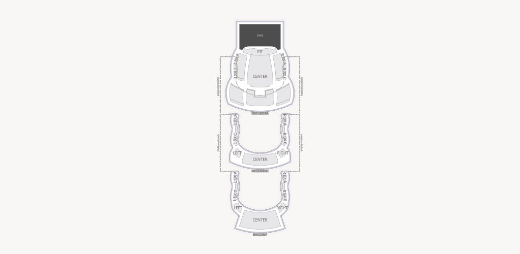 Sandler Center for the Performing Arts Seating Chart