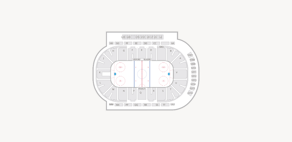 Sandman Centre Seating Chart