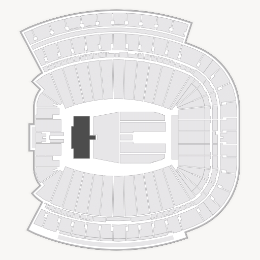 Sanford Stadium seating chart