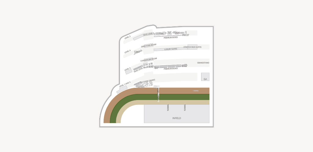 Santa Anita Park Seating Chart