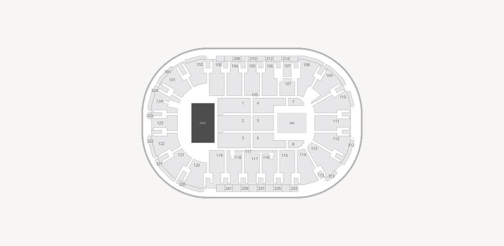 Santander Arena Seating Chart