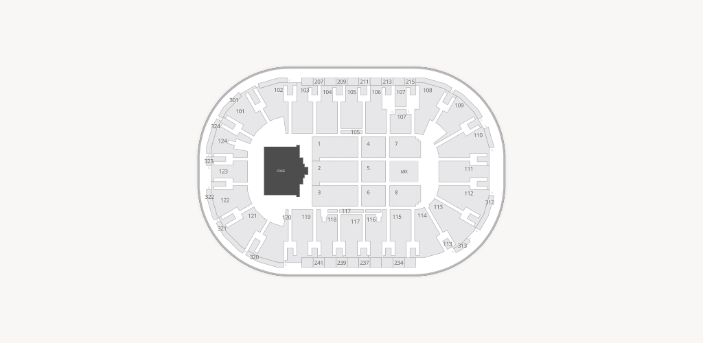 Santander Arena Seating Chart