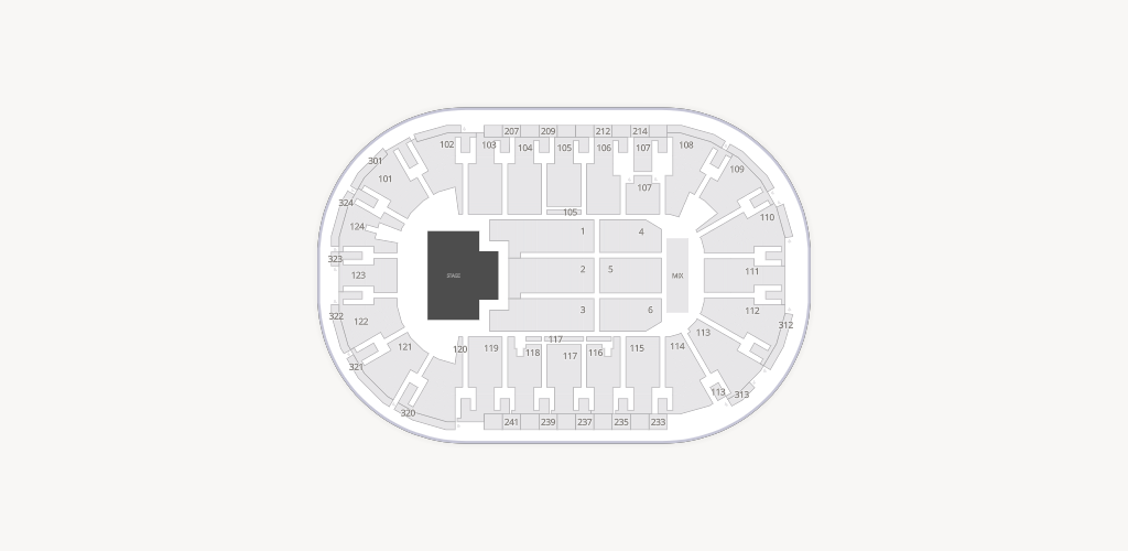 Santander Arena Seating Chart
