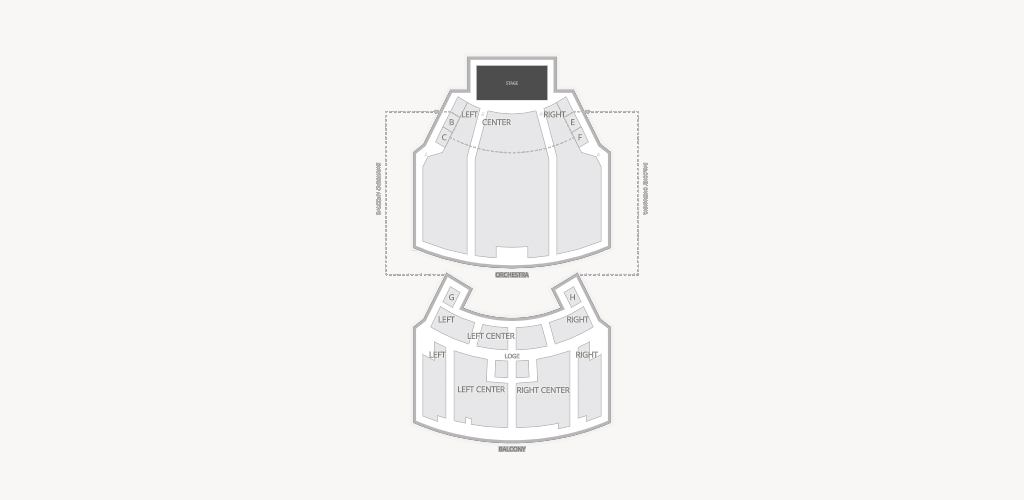 Santander Performing Arts Center Seating Chart