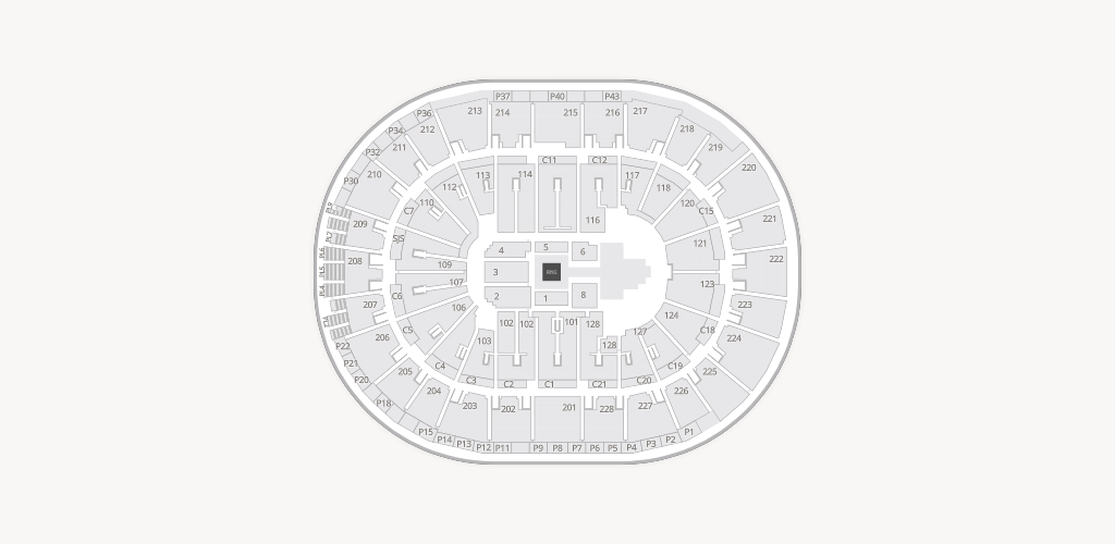 SAP Center at San Jose Seating Chart