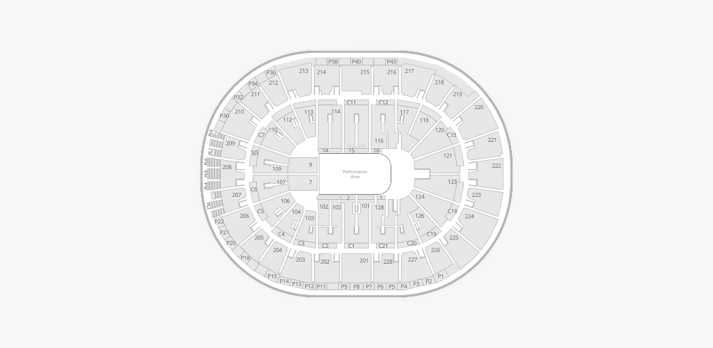 SAP Center at San Jose Seating Chart