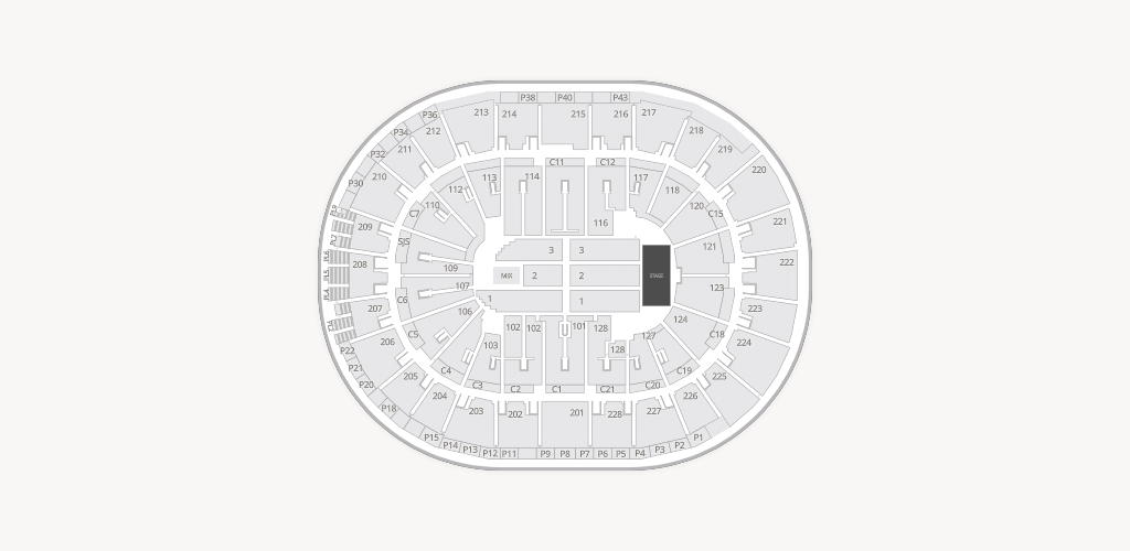 SAP Center at San Jose Seating Chart