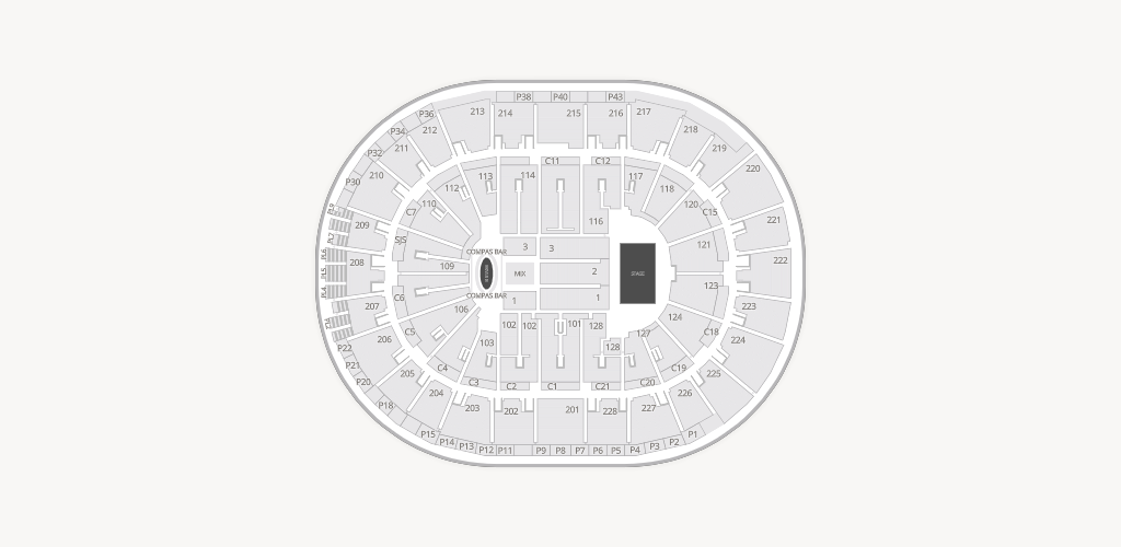 SAP Center at San Jose Seating Chart
