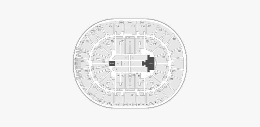 SAP Center at San Jose Seating Chart