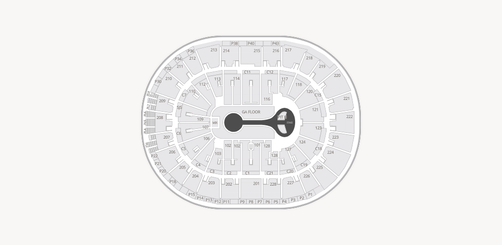 SAP Center at San Jose Seating Chart