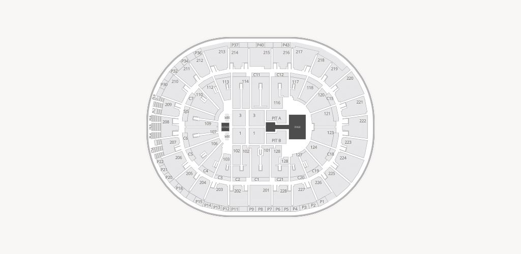 SAP Center at San Jose Seating Chart